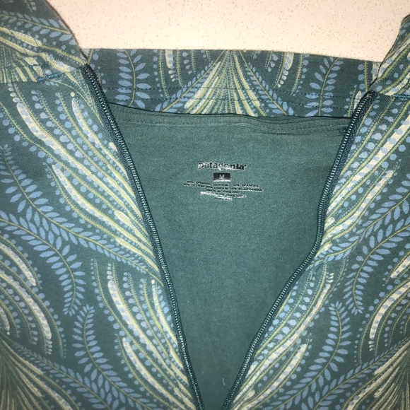 Patagonia quarter zip hoodie sz M/S - Picture 3 of 4